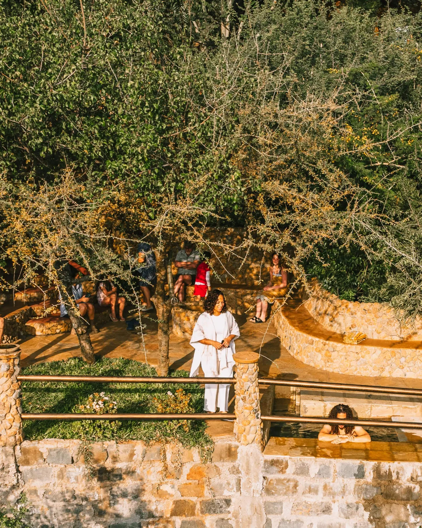 Solar-powered lodge integrated into the Kenyan landscape